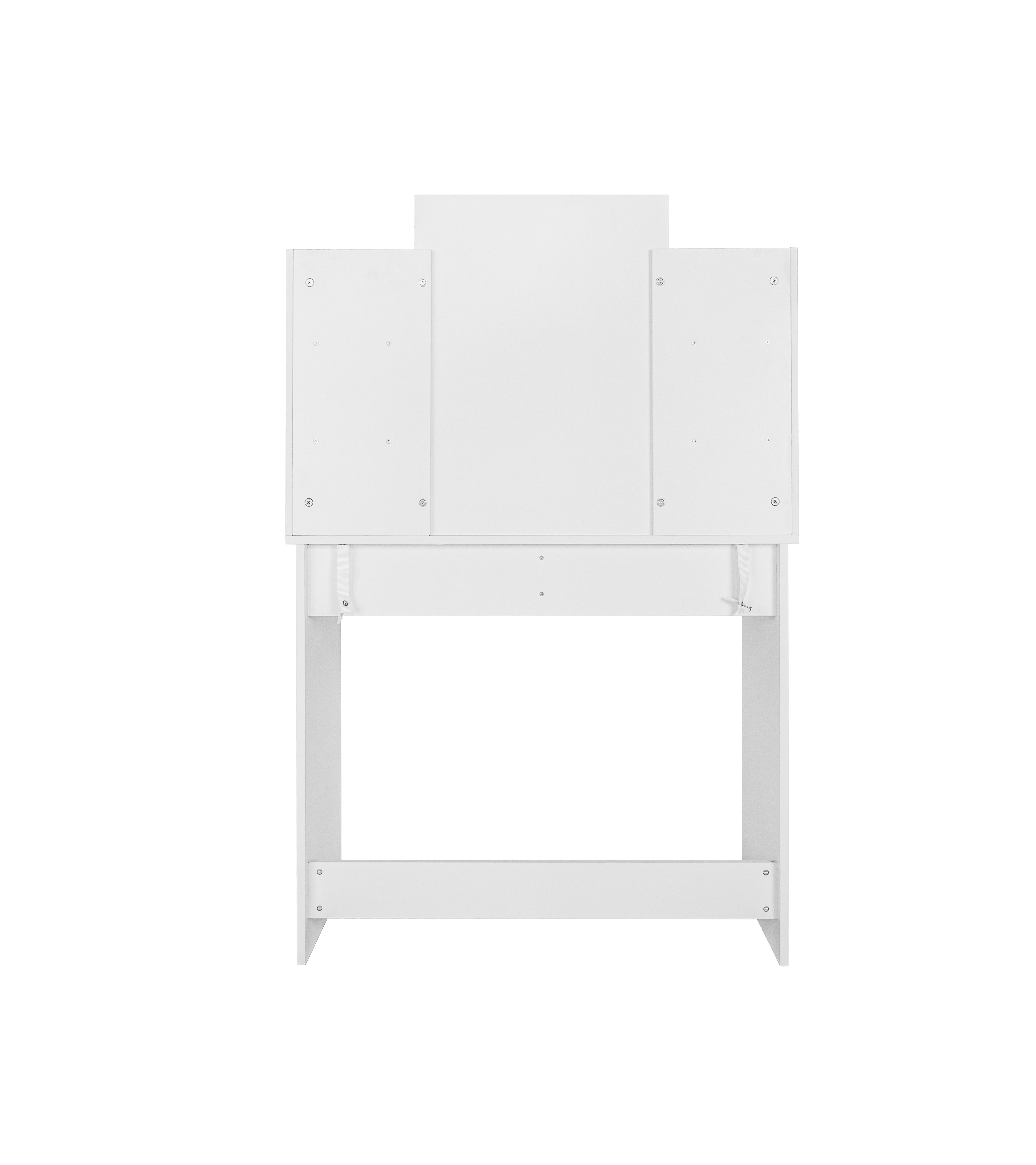 Toeletta Bianca con LED e 2 Cassetti