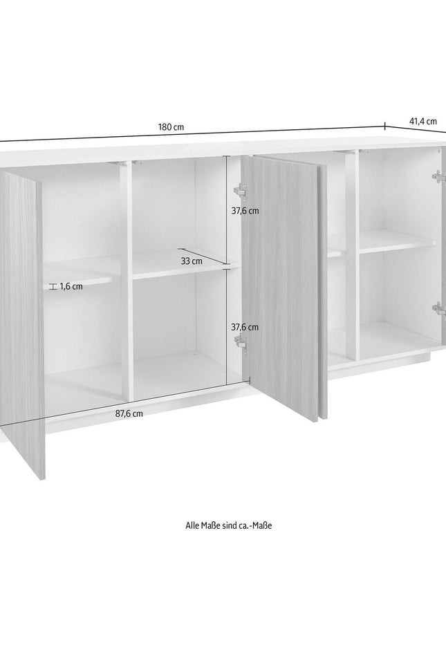Credenza BLOOM da 180 cm.