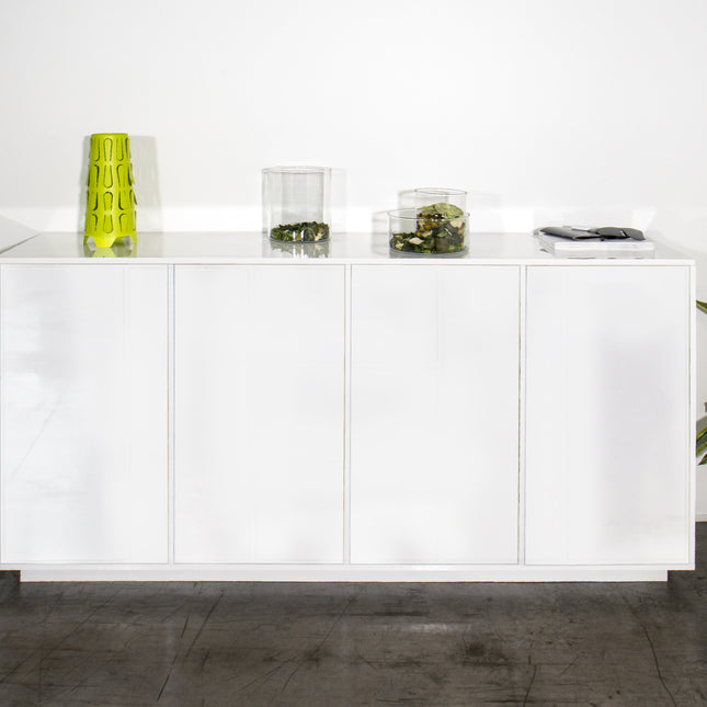Credenza BLOOM da 180 cm - Bianco laccato lucido