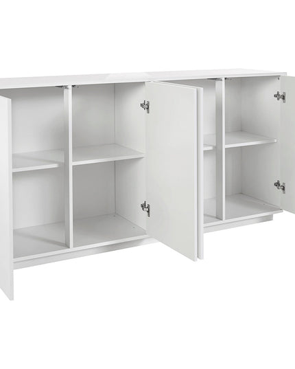 Credenza BLOOM da 180 cm - Bianco laccato lucido