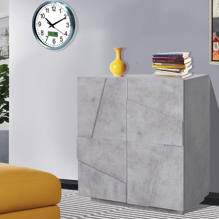 Credenza PING 80 cm 2 ante battenti.