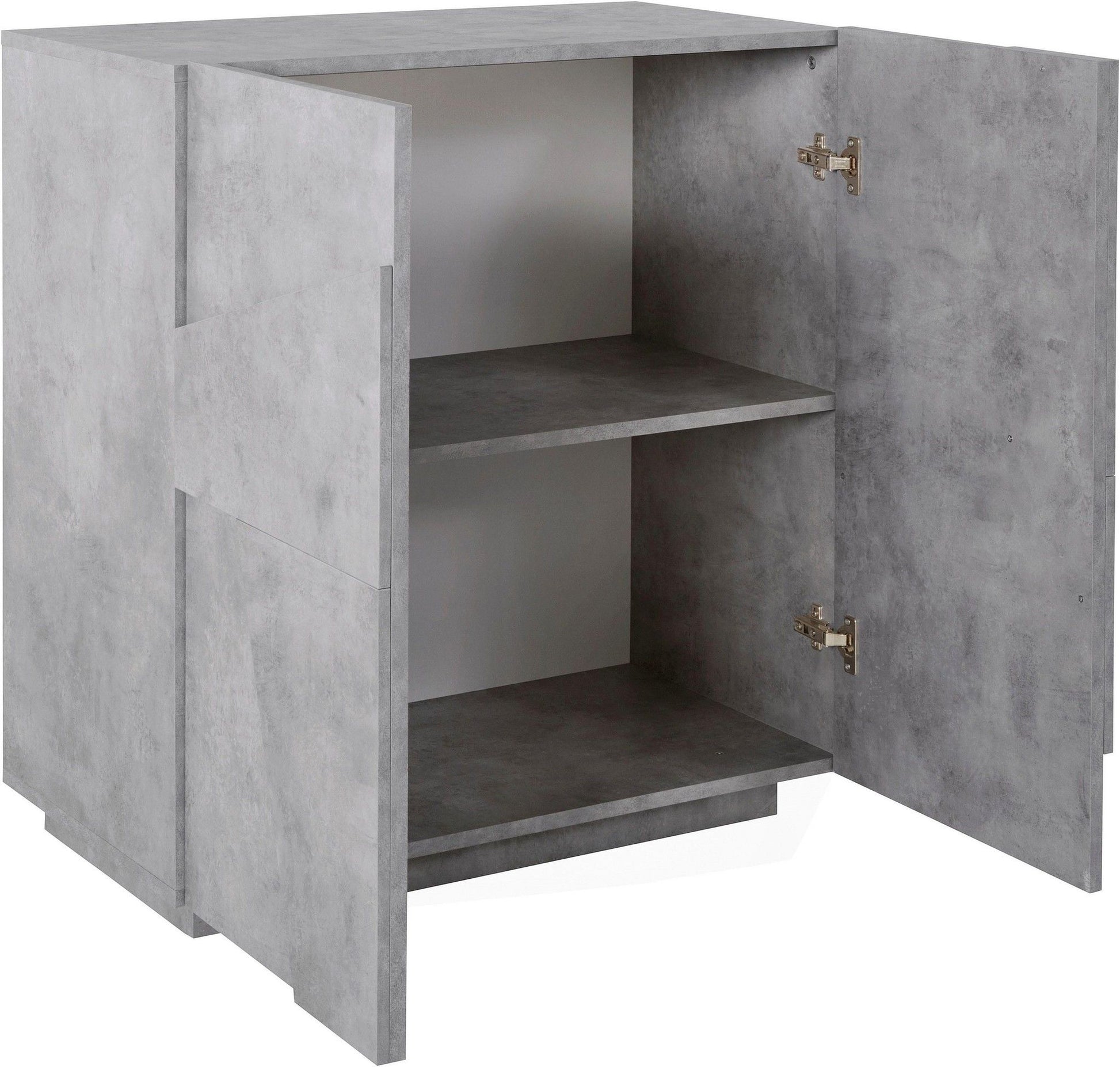 Credenza PING 80 cm 2 ante battenti.