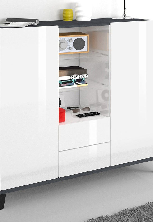 Credenza SUNRISE alta 120 cm.
