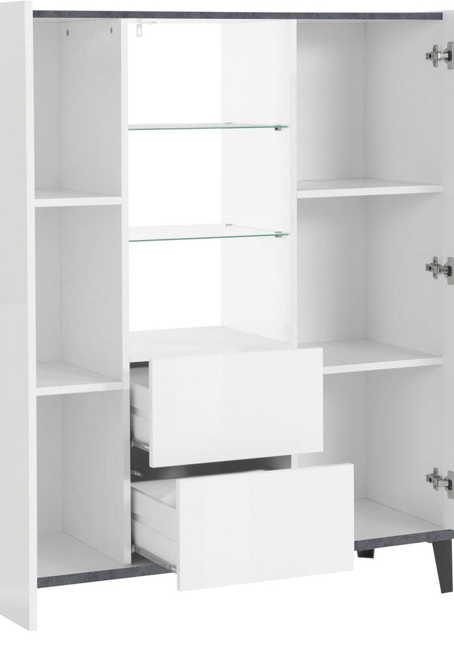 Credenza SUNRISE alta 120 cm.