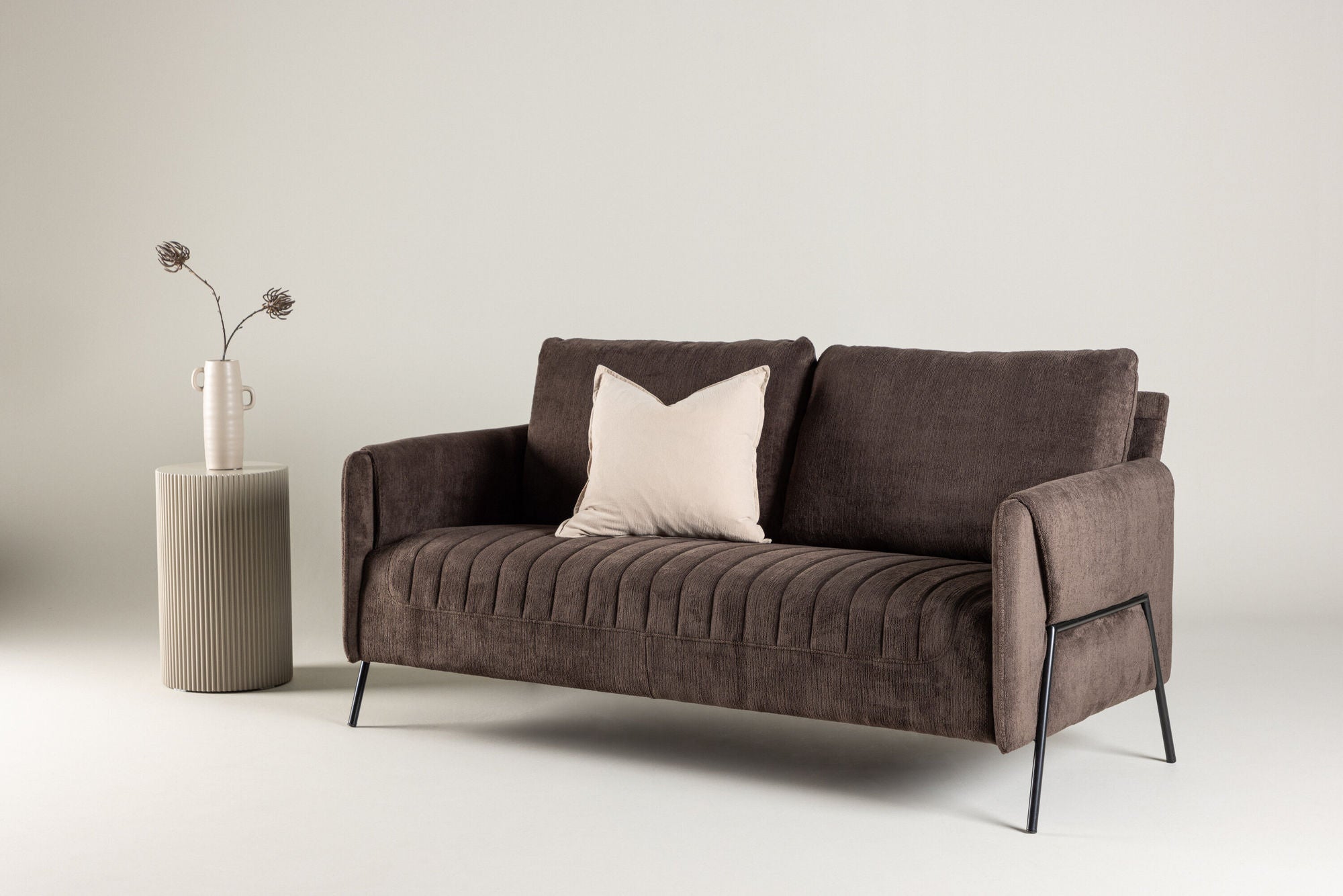 Indigo 2-seat Sofa - Brown