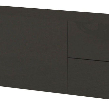 Porta tv METIS 170 cm con piedi 1 anta + 4 cassetti.