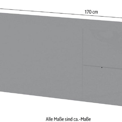 Porta tv METIS 170 cm con piedi 1 anta + 4 cassetti.