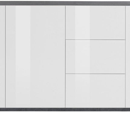 Credenza SUNRISE 3 ante + 3 cassetti da 160 cm.
