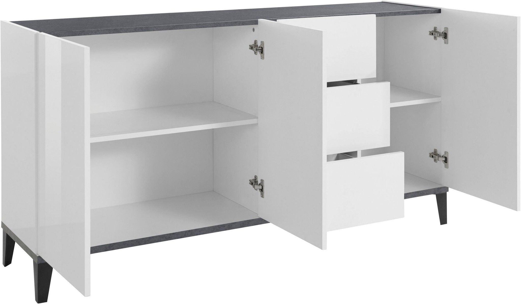 Credenza SUNRISE 3 ante + 3 cassetti da 160 cm.