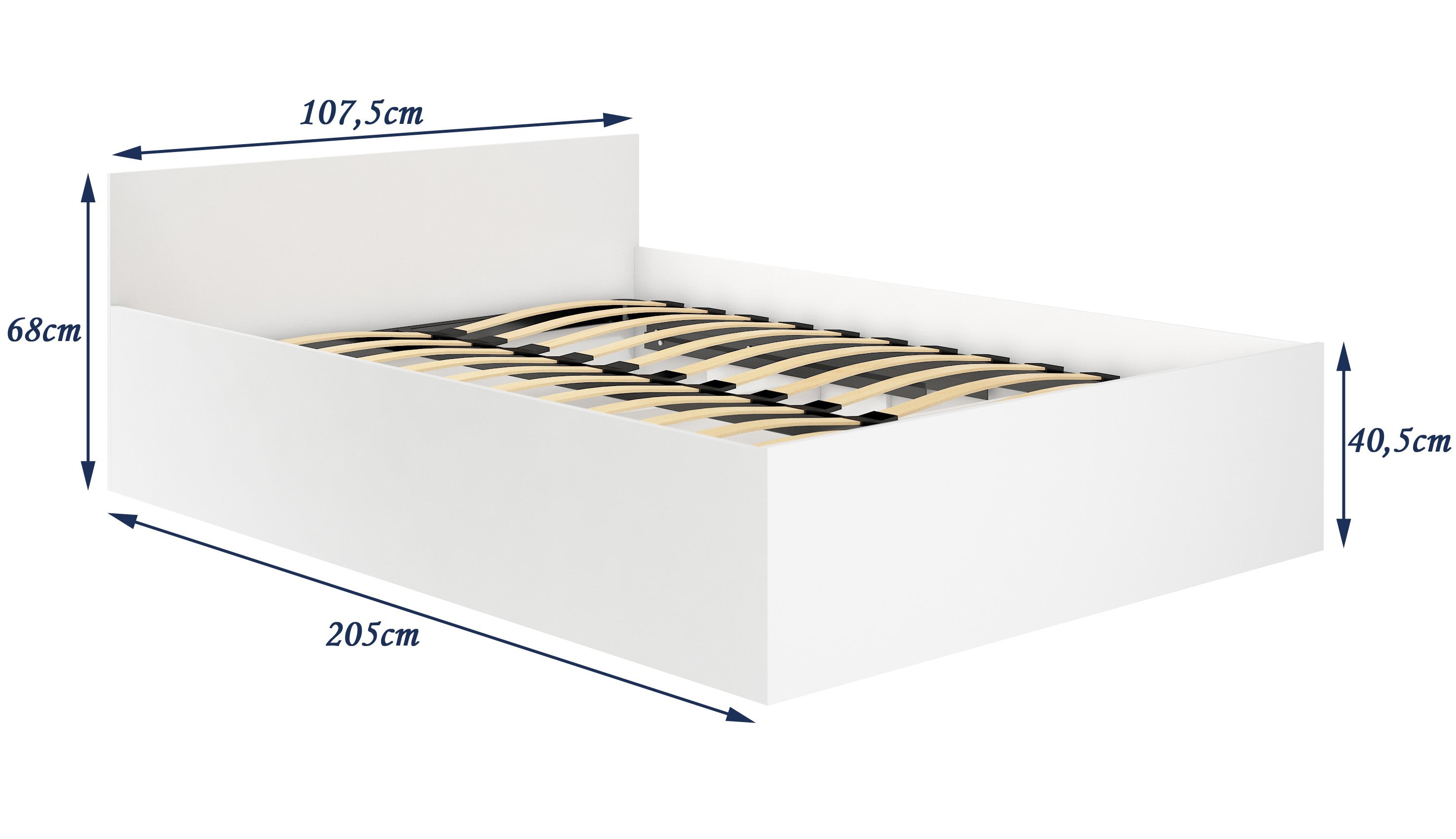 Letto Contenitore Linea 100x200 – Rovere Sonoma