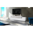 Glossy white / Concrete