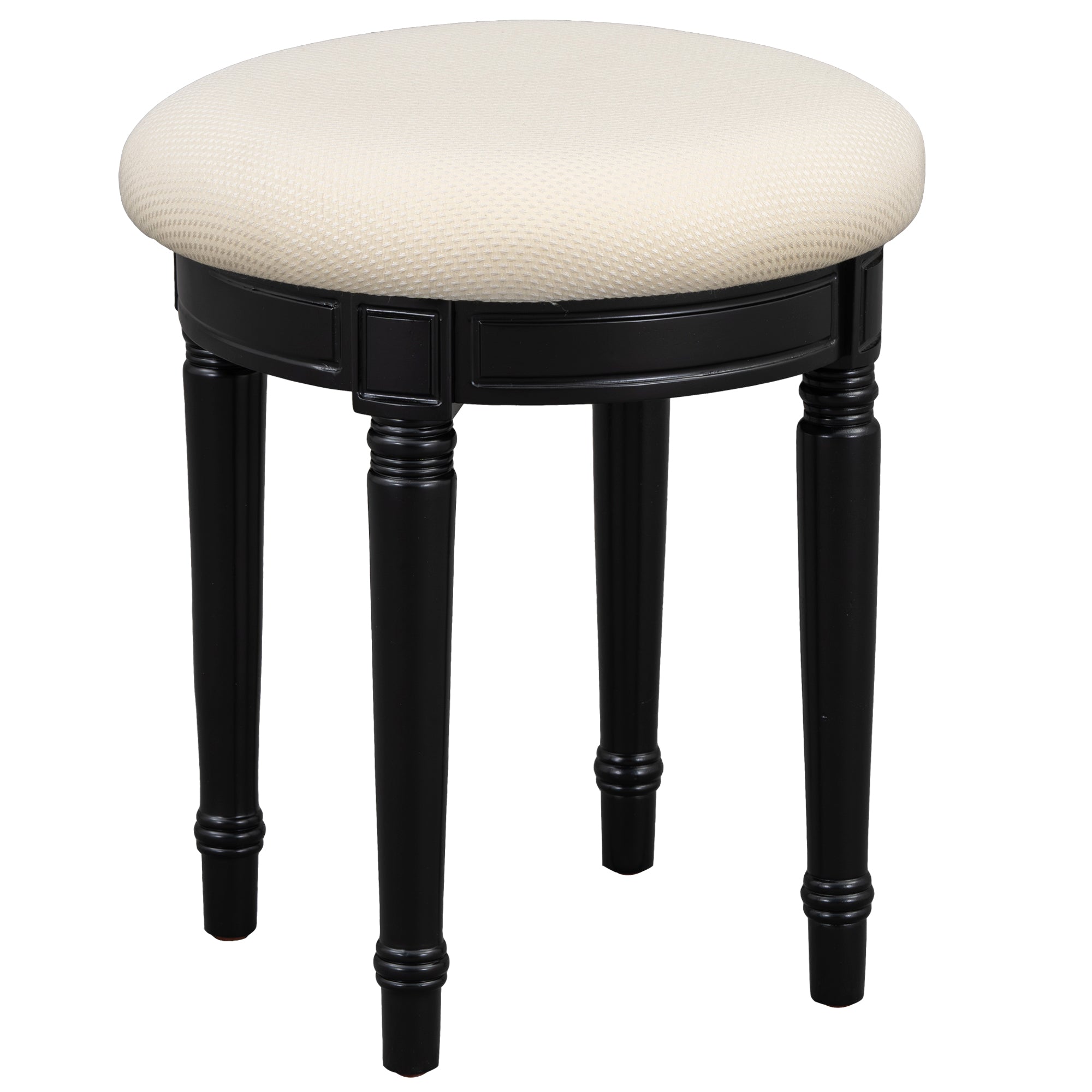 Set Toeletta Nera 109cm con Sgabello