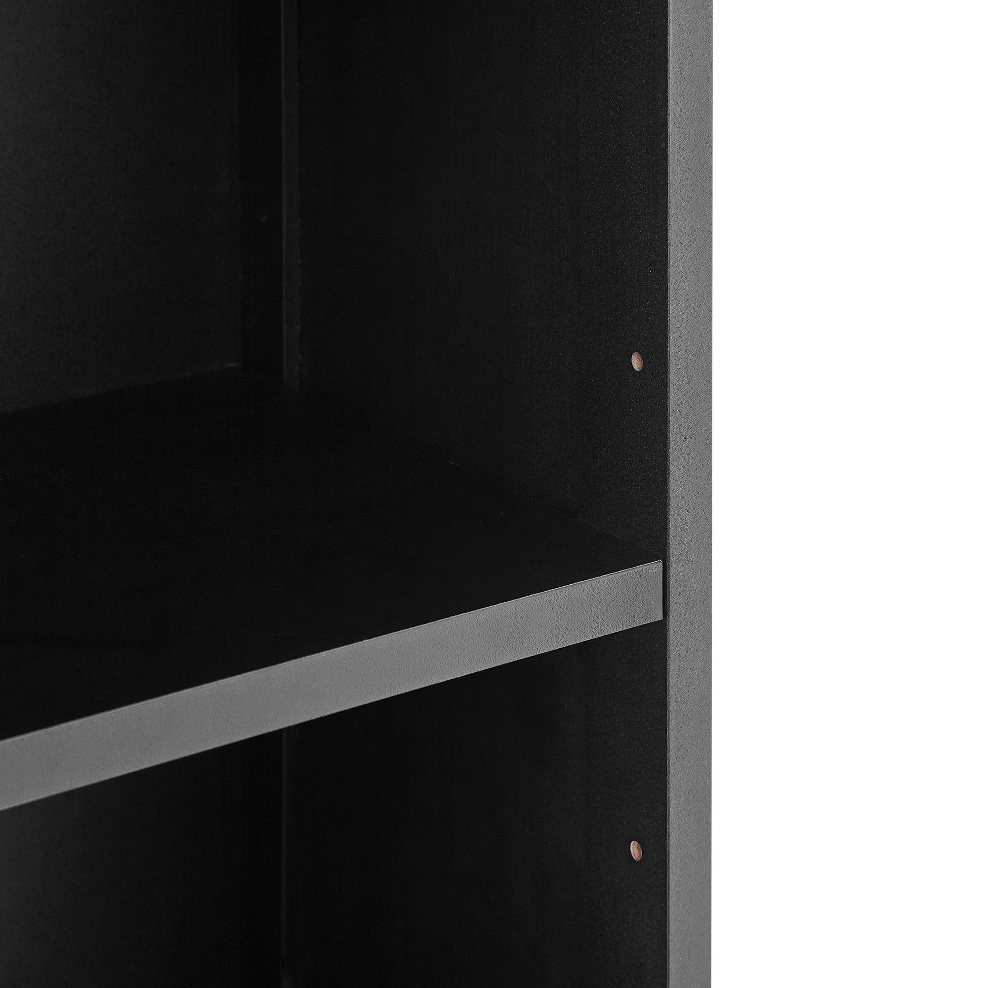 Mobile Bagno Stretto Alto Nero 170cm