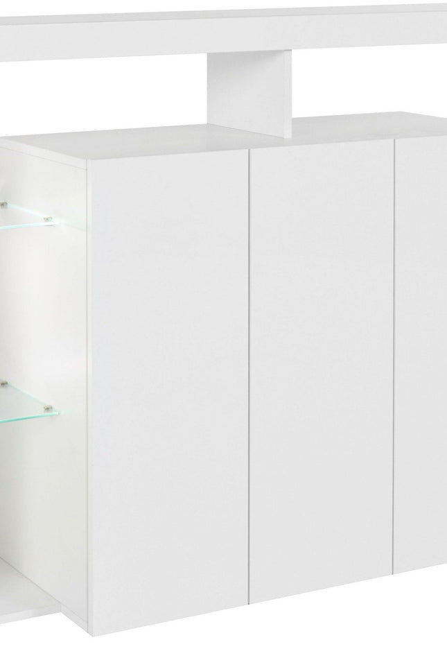 Madia alta ESSENTIAL da 150 cm con 3 ante.