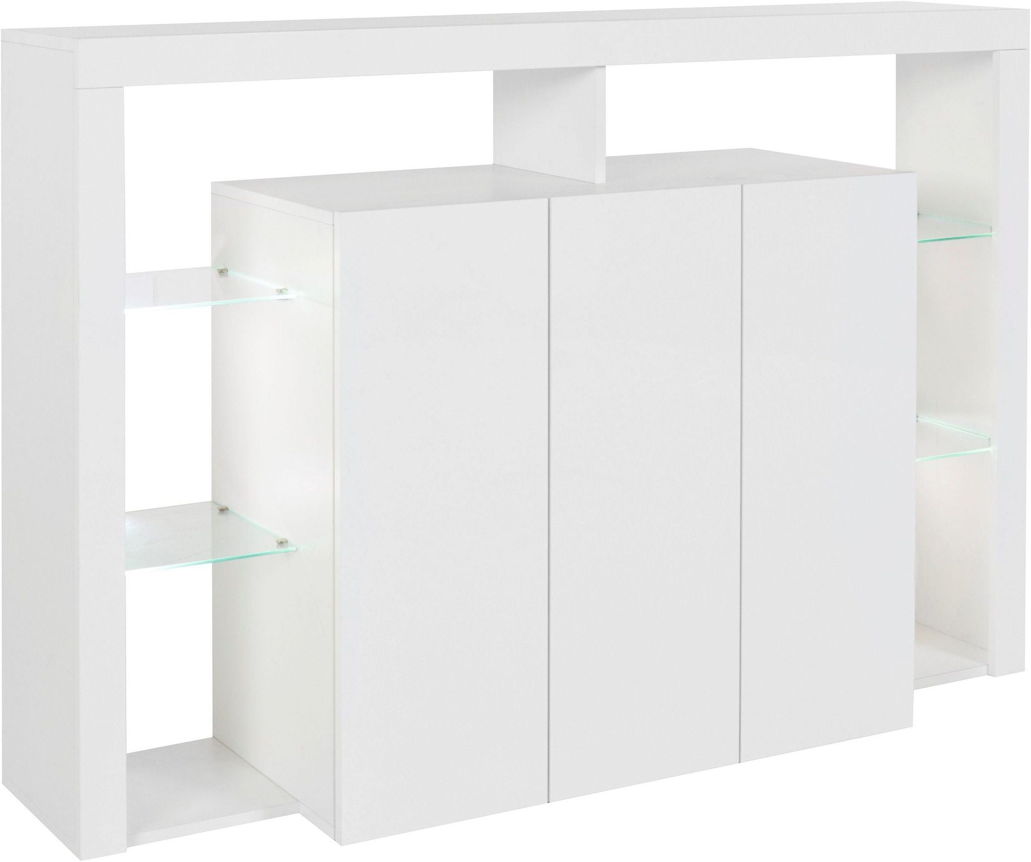 Madia alta ESSENTIAL da 150 cm con 3 ante.