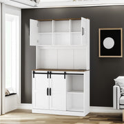 Mobile Bar Farmhouse Porta Scorrevole Bianco