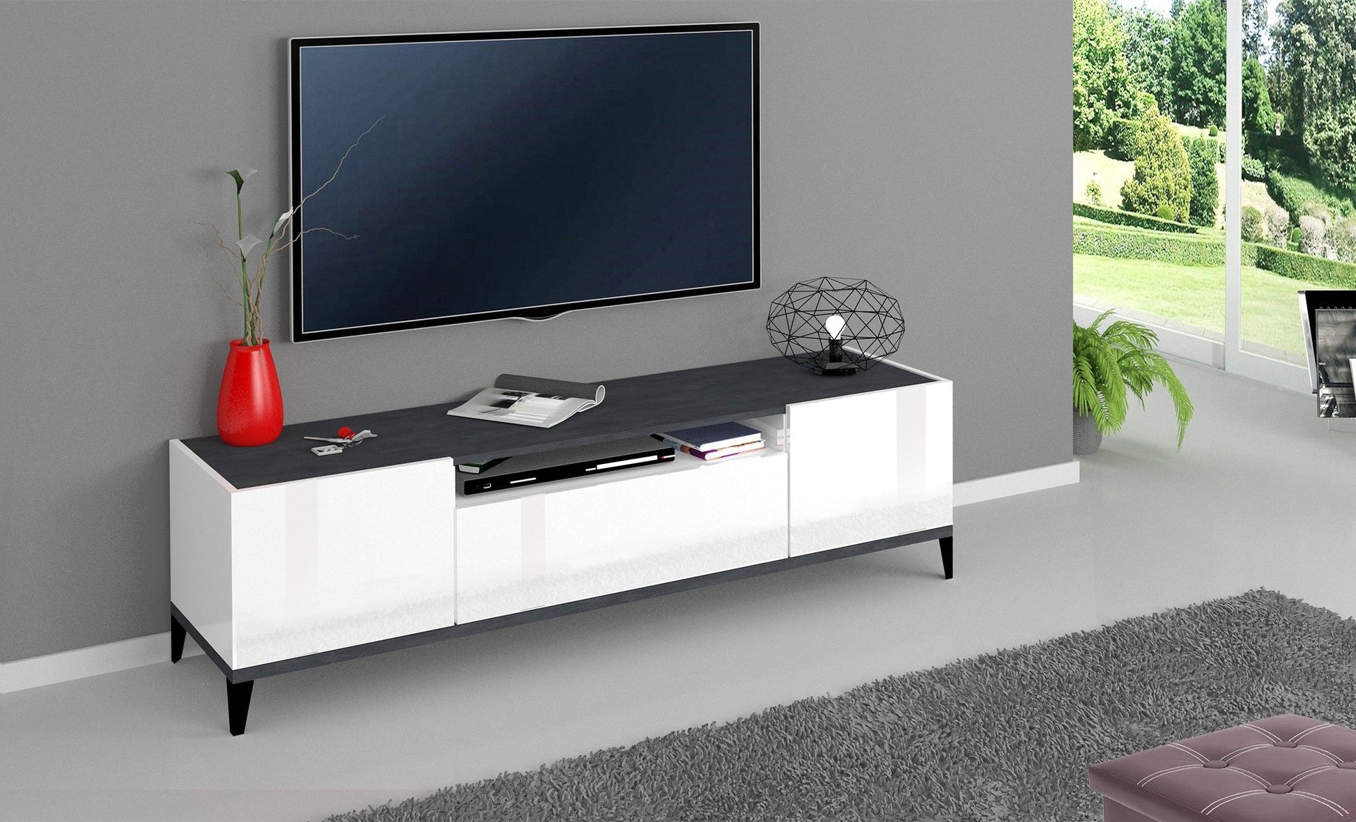 Porta tv SUNRISE 160 cm.