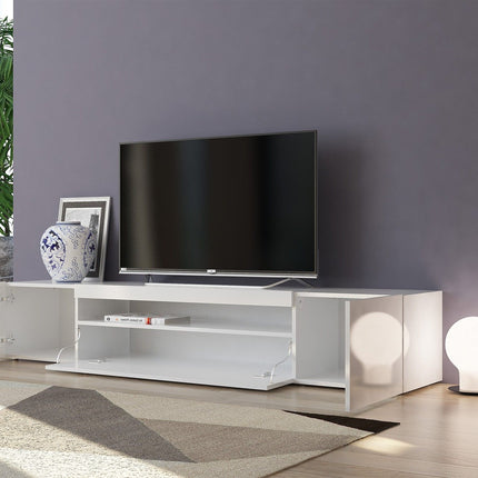 Porta tv DAIQUIRI 200 cm 2 ante battenti + 1 anta a ribalta.