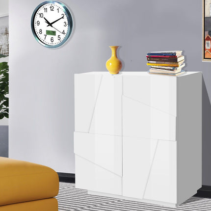 Credenza PING 80 cm 2 ante battenti.