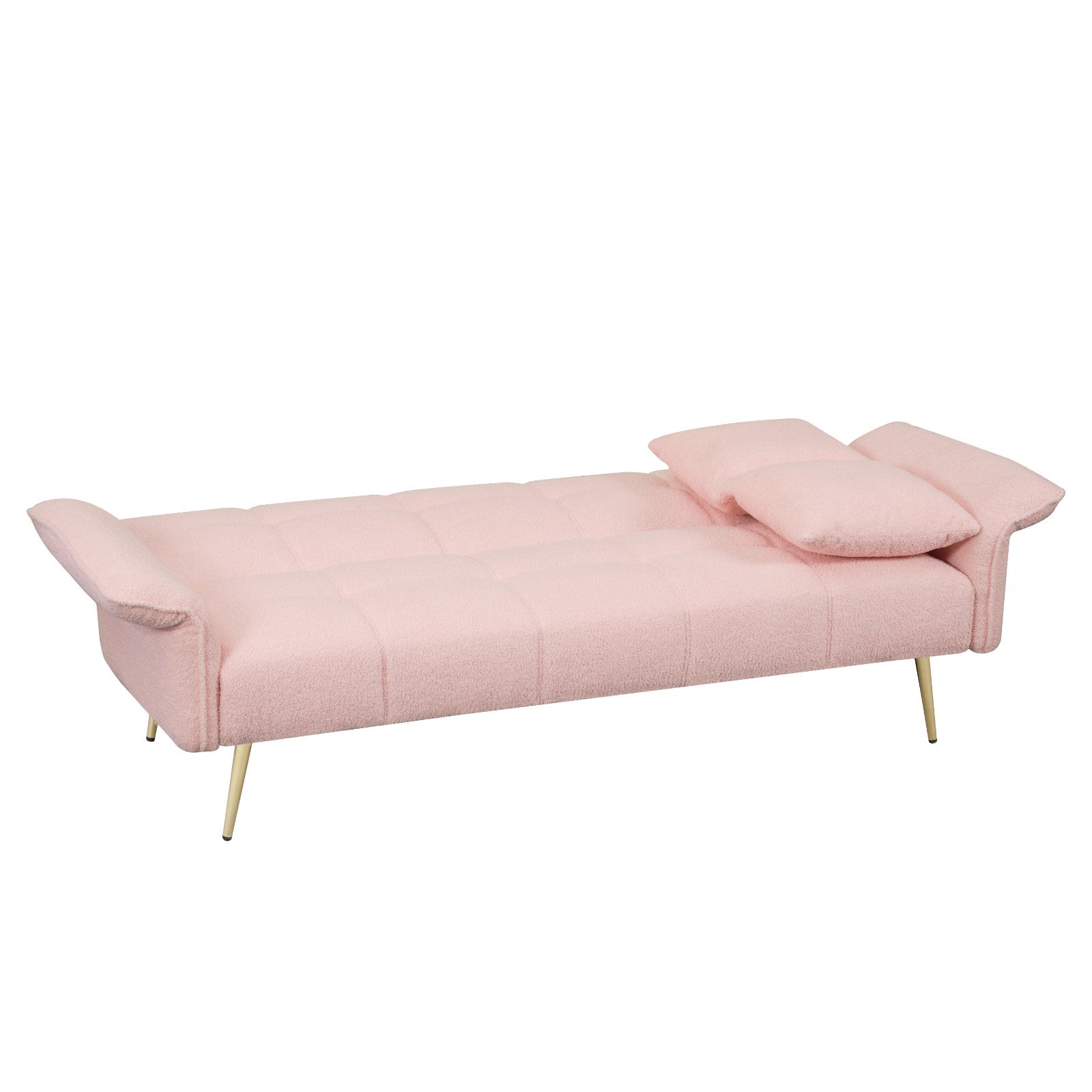 Divano Letto Rosa VelvetFlex 70 Trasformabile