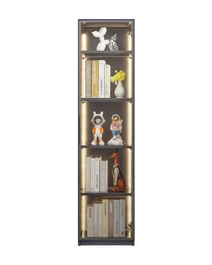 Single door display cabinet