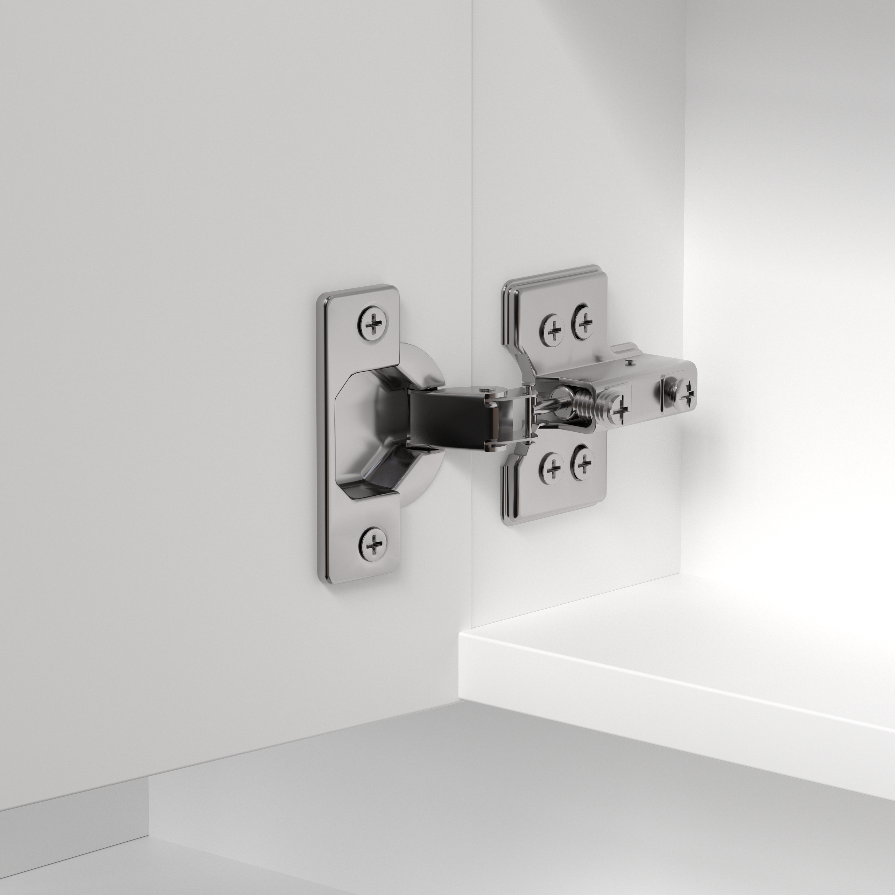 Armadietto Bagno LED 100x70cm 3 Ante