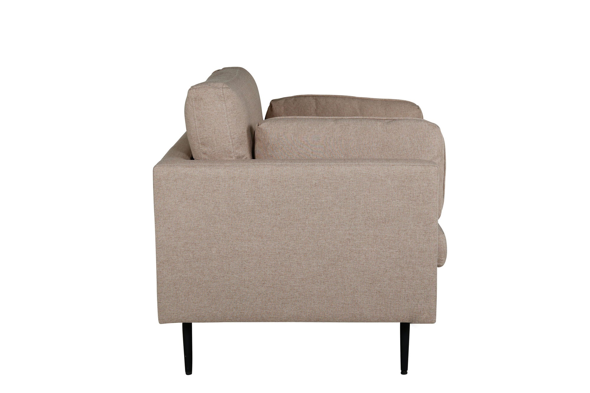 Poltrona Boom - Tessuto Marrone e Nero