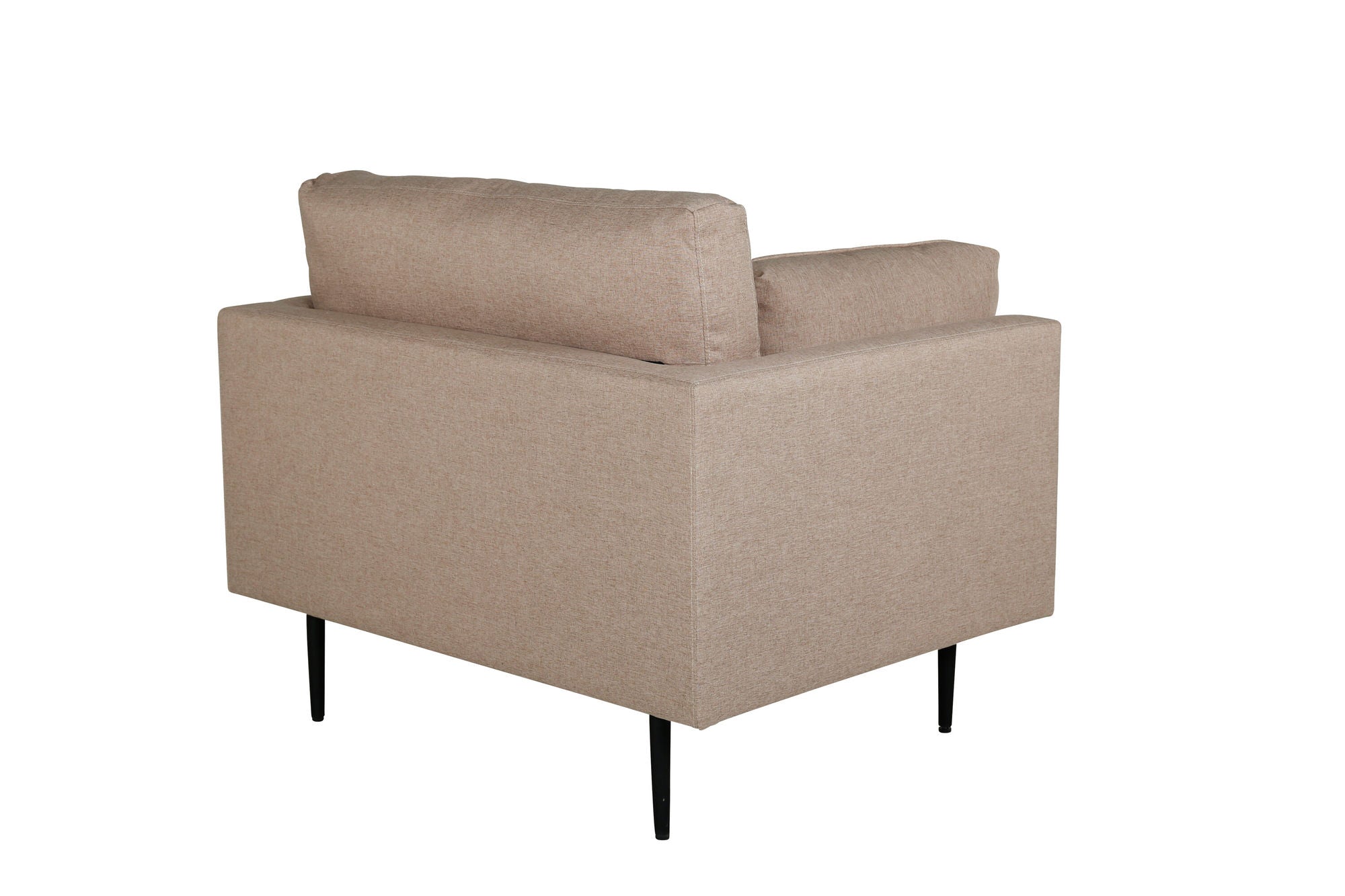 Poltrona Boom - Tessuto Marrone e Nero