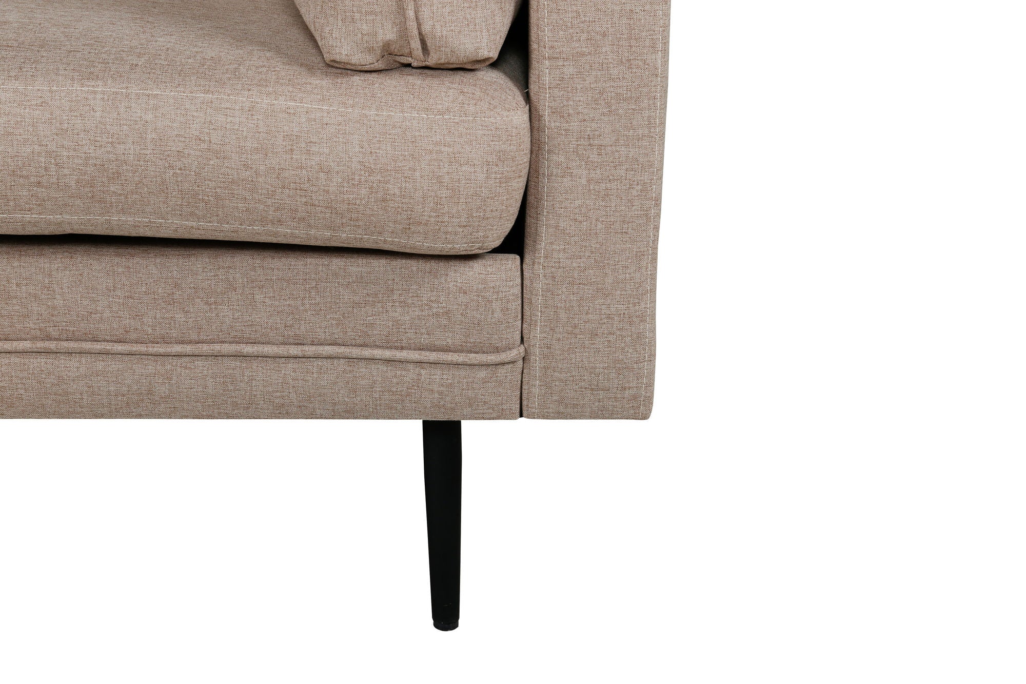 Poltrona Boom - Tessuto Marrone e Nero