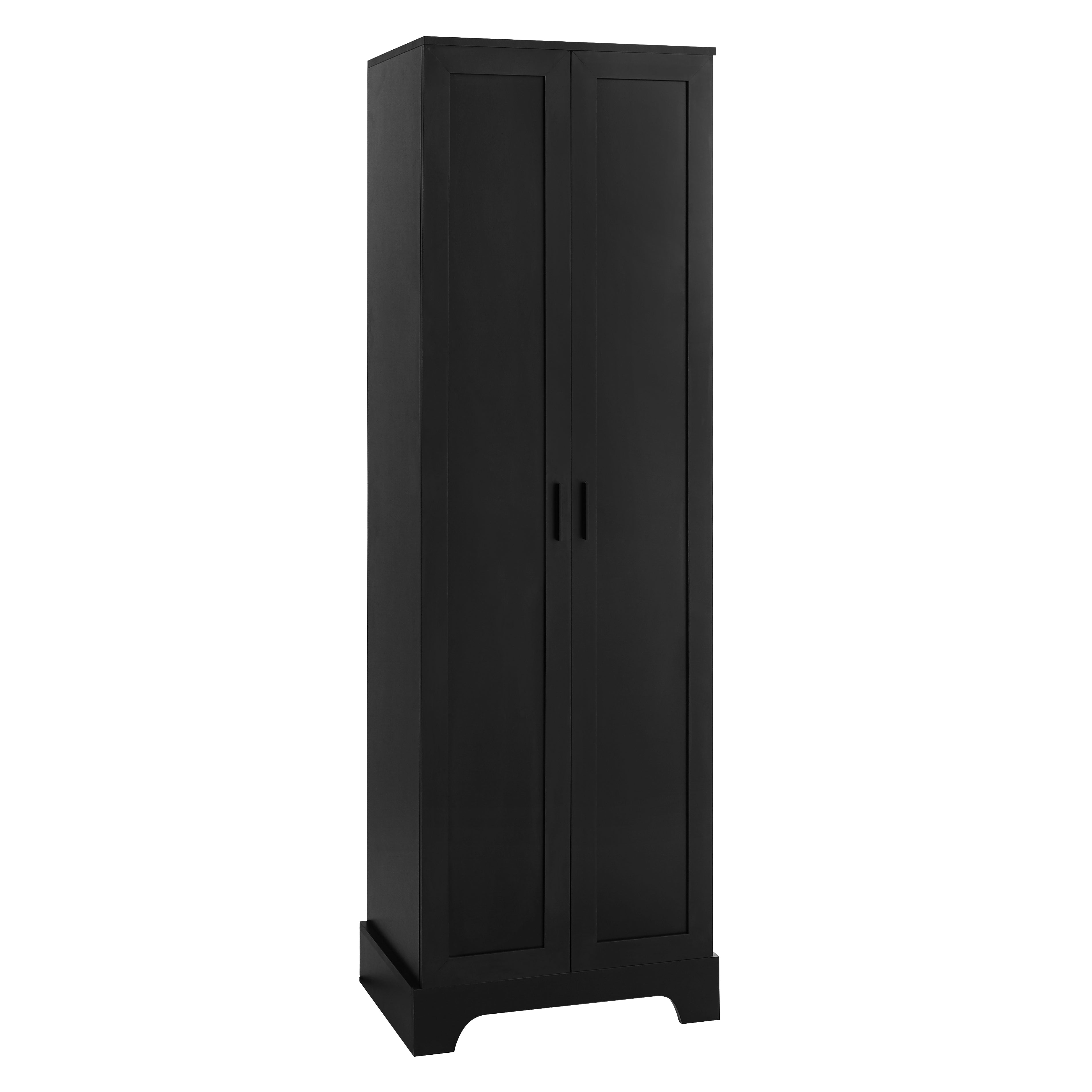 Mobile Alto Bagno Nero 2 Ante 181cm