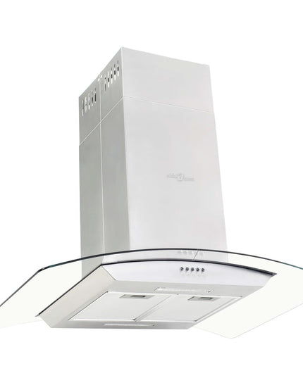 Cappa a Isola 90 cm in Acciaio Inossidabile 756 m³/h LED