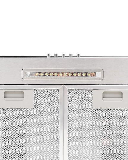 Cappa Aspirante a Muro 90 cm Acciaio Inossidabile 756 m³/h LED