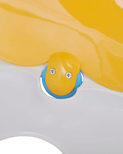 Copriwater Ammortizzato Bianco e Giallo per Adulti/Bambini