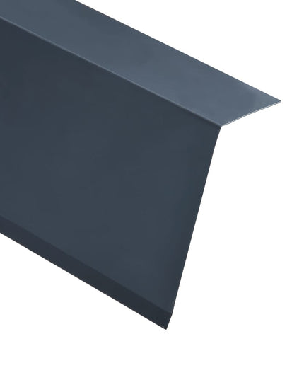 Profili Angolari a L per Tetto 5 pz Alluminio Antracite 170 cm