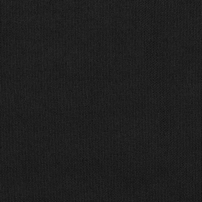 Tenda Oscurante Effetto Lino con Occhielli 290x245 cm Nera