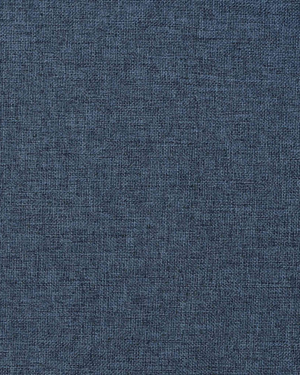 Tende Oscuranti Effetto Lino con Occhielli 2 pz Blu 140x175 cm