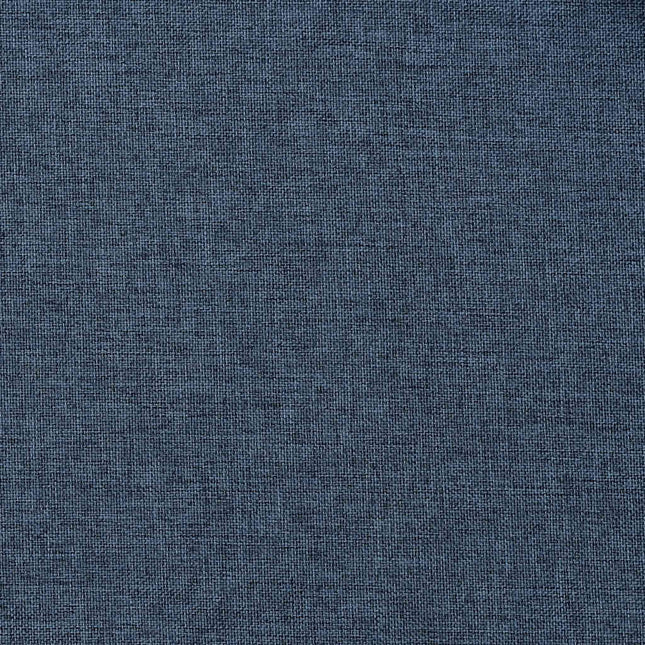 Tende Oscuranti Effetto Lino con Occhielli 2 pz Blu 140x175 cm