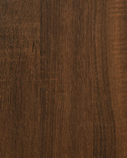 Mensole a Muro 2 pz Rovere Marrone 100x15x20 cm in Multistrato