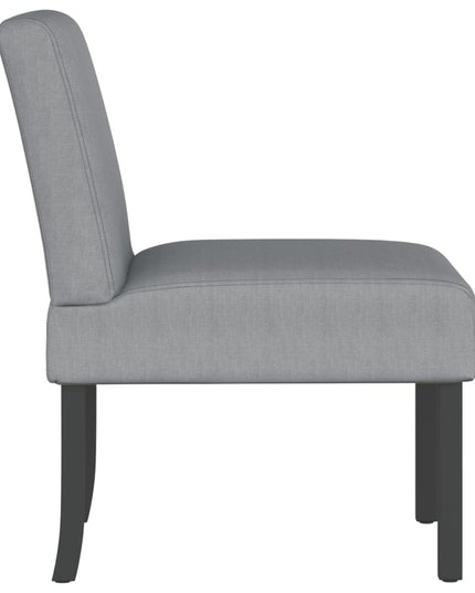 Sedia Pantofola in Tessuto Grigio Chiaro