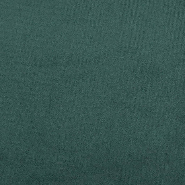 Sedia Schienale Alto Design con Bottoni in Velluto Verde Scuro