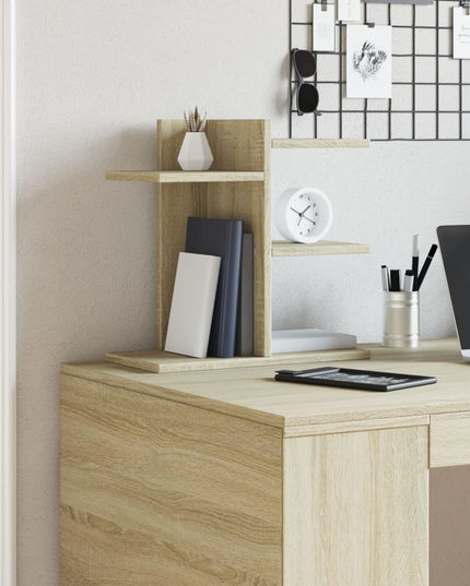 Organizer Scrivania Rovere Sonoma 42x21,5x42 cm Multistrato