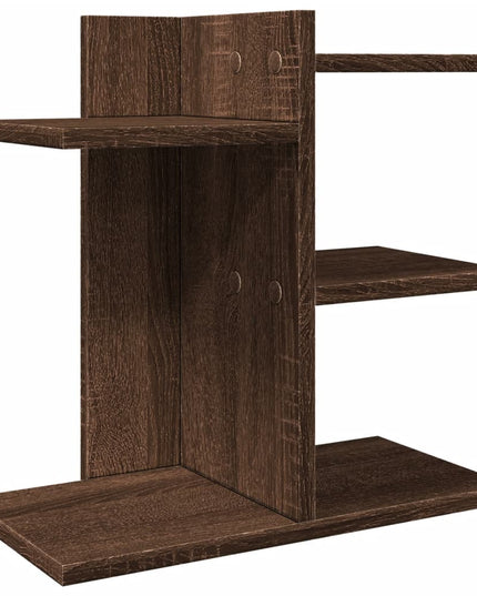 Organizer Scrivania Rovere Marrone 42x21,5x42 cm Multistrato