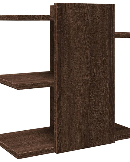 Organizer Scrivania Rovere Marrone 42x21,5x42 cm Multistrato