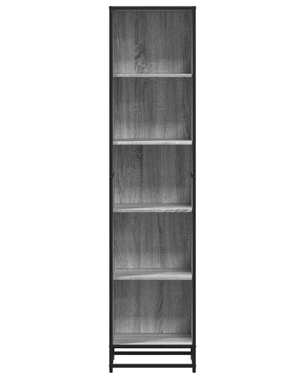 Libreria Grigio Sonoma 40x35x170,5 cm in Legno Multistrato