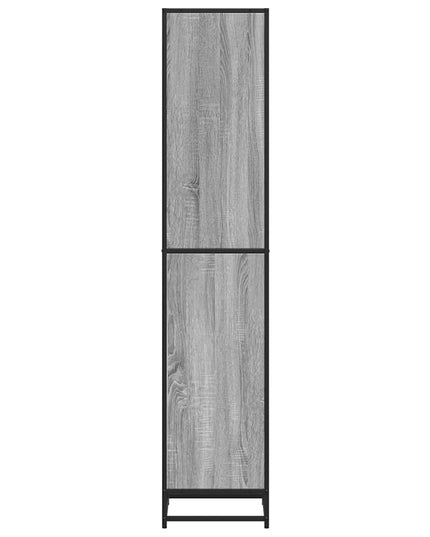 Libreria Grigio Sonoma 40x35x170,5 cm in Legno Multistrato