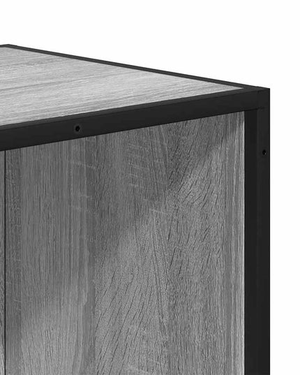 Libreria Grigio Sonoma 40x35x170,5 cm in Legno Multistrato