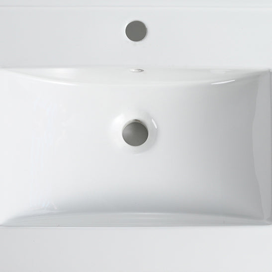 Lavabo Ceramica 76cm Bianco Grande