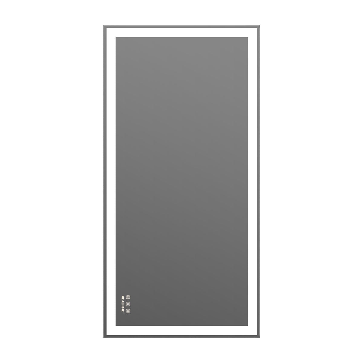 Specchio LED Bagno 122x61cm Antiappannamento