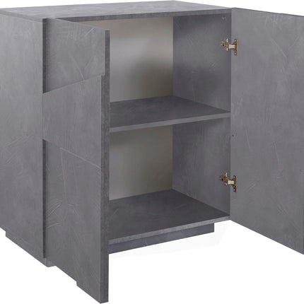 Credenza PING 80 cm 2 ante battenti.
