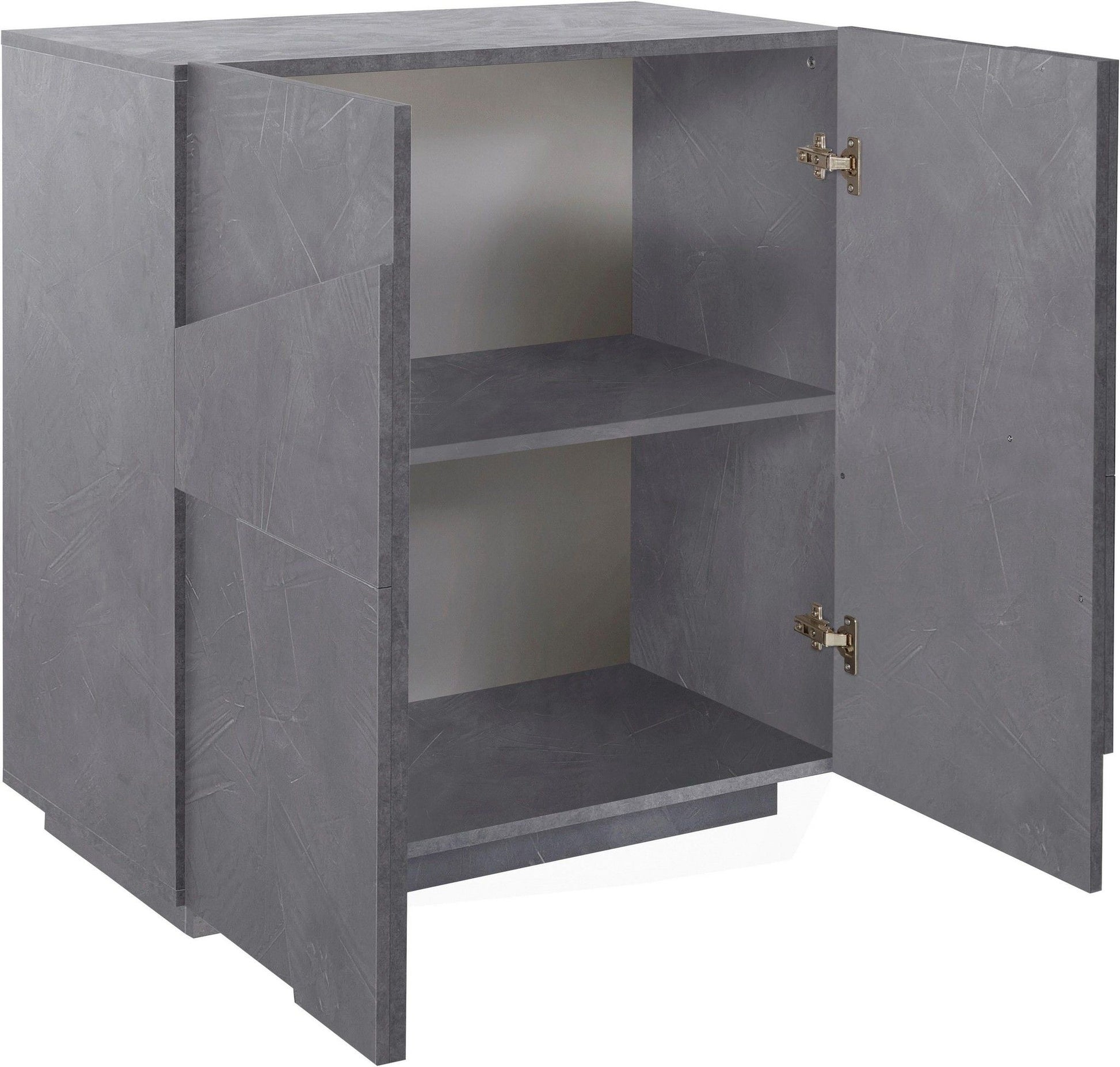 Credenza PING 80 cm 2 ante battenti.